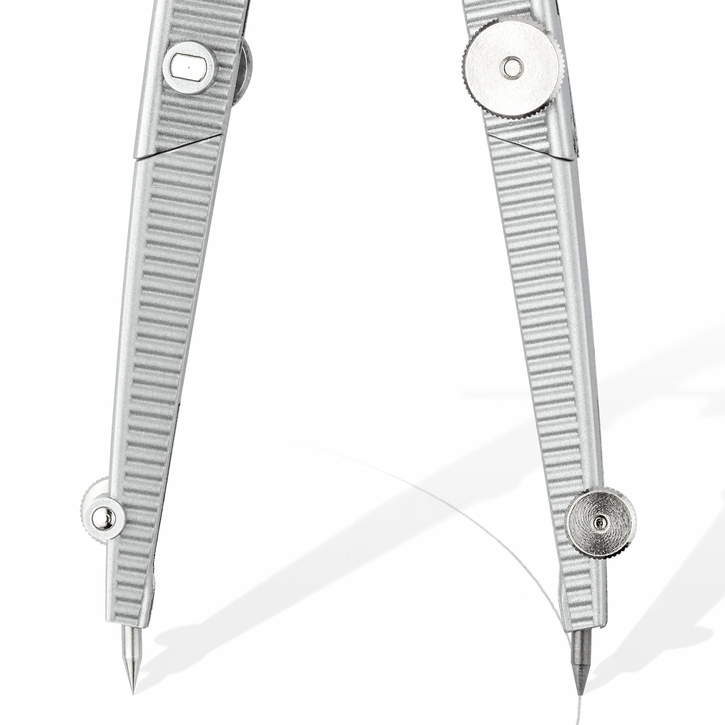 STAEDTLER Noris Club 550 02 Zirkel Schulzirkel mit Schnellverstellung, Set mit Verlängerungsstange und Universaladapter, mit Spindelführung, exakt und präzise, stabiles Etui mit Klappdeckel