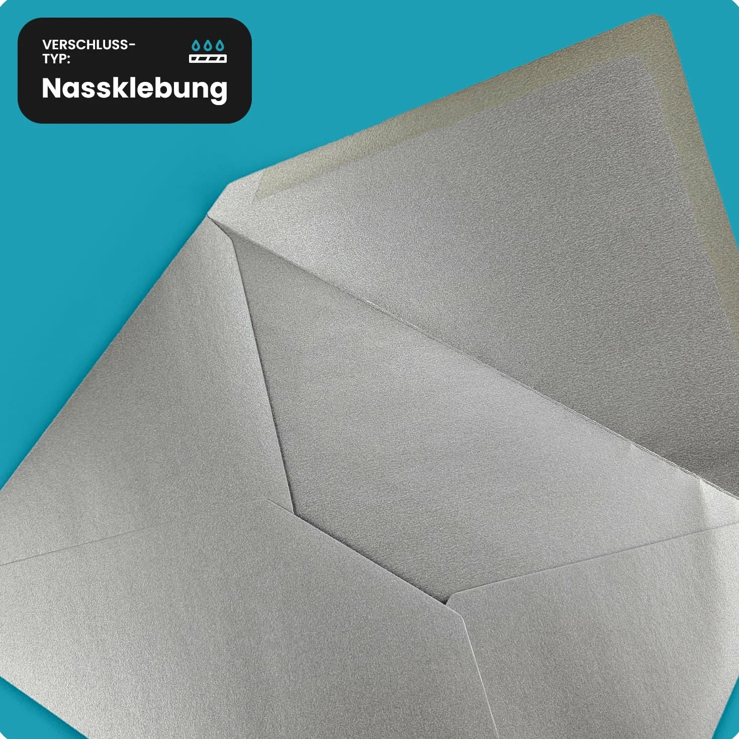 Netuno 25 Briefumschläge Perlmutt-Creme DIN C5 162x 229 mm 120g Aster Metallic Cream Perlmutt-Umschläge schön groß metallisch-glänzende Kuverts für Einladungs-Karten Hochzeitskarten