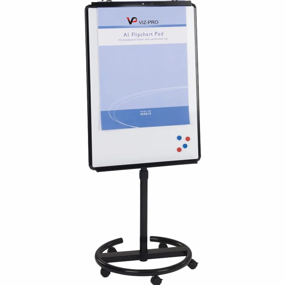 VIZ-PRO Standard Staffelei-Pads / A1 Flipchart-Papierpad, 841 x 594mm, 25 Blatt/Pad