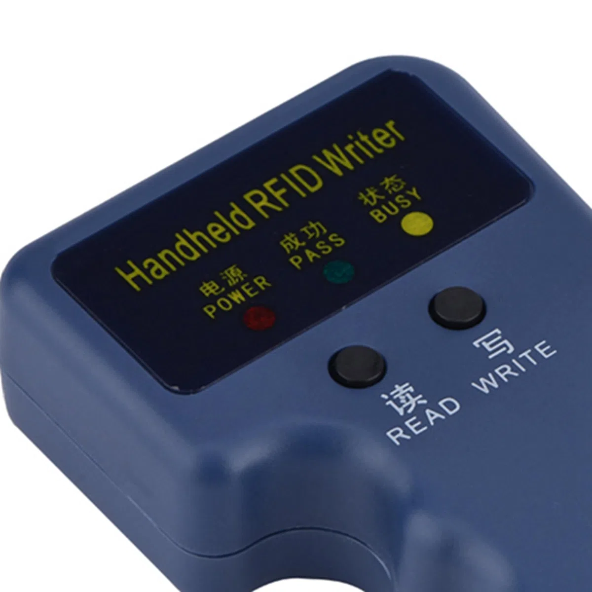 125 kHz Handheld RFID Schreibgerät, Tragbarer RFID NFC Kopierer, Lese- und Schreibgerät, Duplizierer, Chip-Lese- und Kopiergerät + 6 UID-Tags + 6 UID-Karten für Gemeinschaftsbüros und Schulen