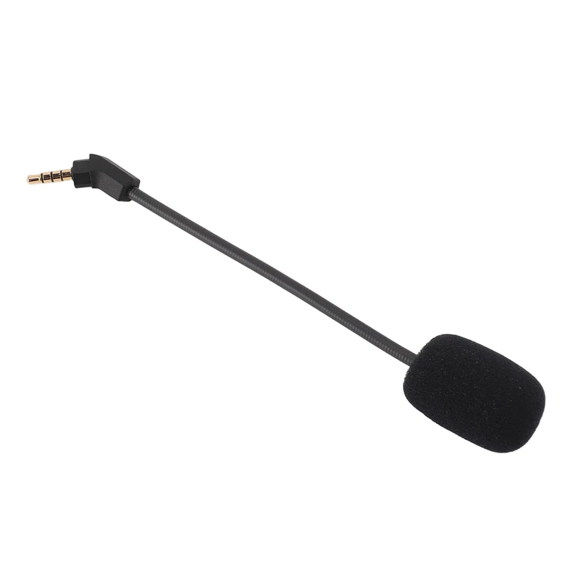 Ersatz Game Mikrofon für Kingston Cloud Revolver/HyperX Cloud Revolver S Gaming Headsets, Gaming Mikrofon mit Geräuschunterdrückung, Vergoldeter 3,5 mm Stecker