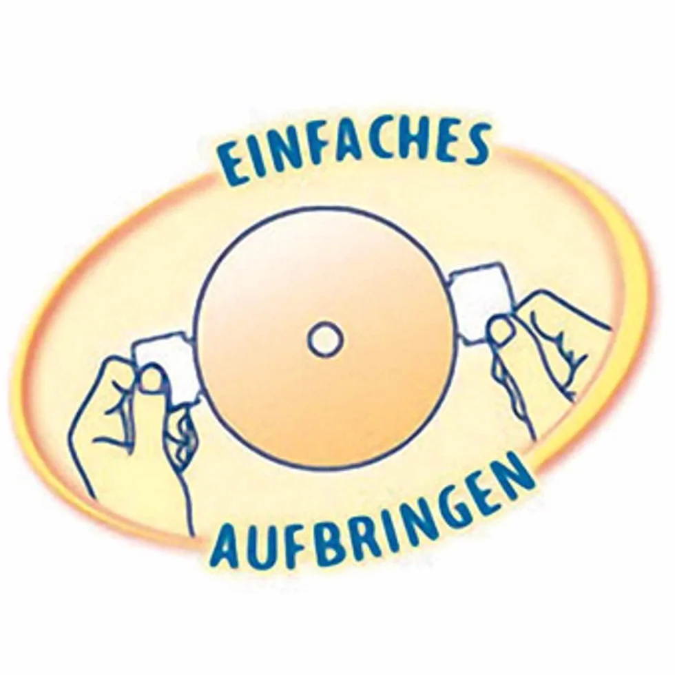 AVERY Zweckform L7676A-40P selbstklebende CD-Etiketten (80 blickdichte CD-Aufkleber, Ø 117mm auf A4, SuperSize, Papier matt, bedruckbare Klebeetiketten für alle A4-Drucker) 40 Blatt, weiß