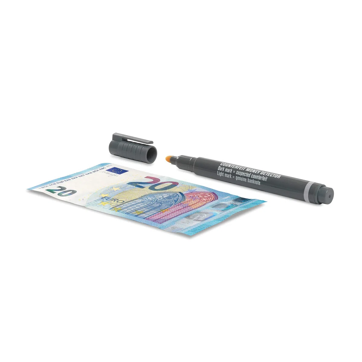 Safescan 30 Geldprüfstift zur schnellen Überprüfung von Banknoten - Prüfstift für Geldscheine - Set mit 20 Banknotenprüfstiften