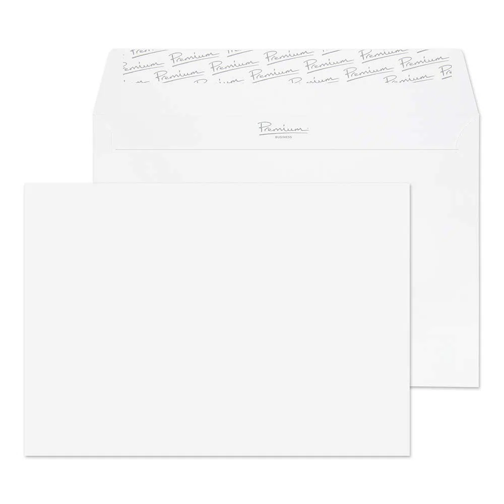 Blake Premium Business 36707 Briefumschläge Haftklebung Diamant Weiß Glättend C5 162 x 229 mm - 120g/m² | 500 Stück