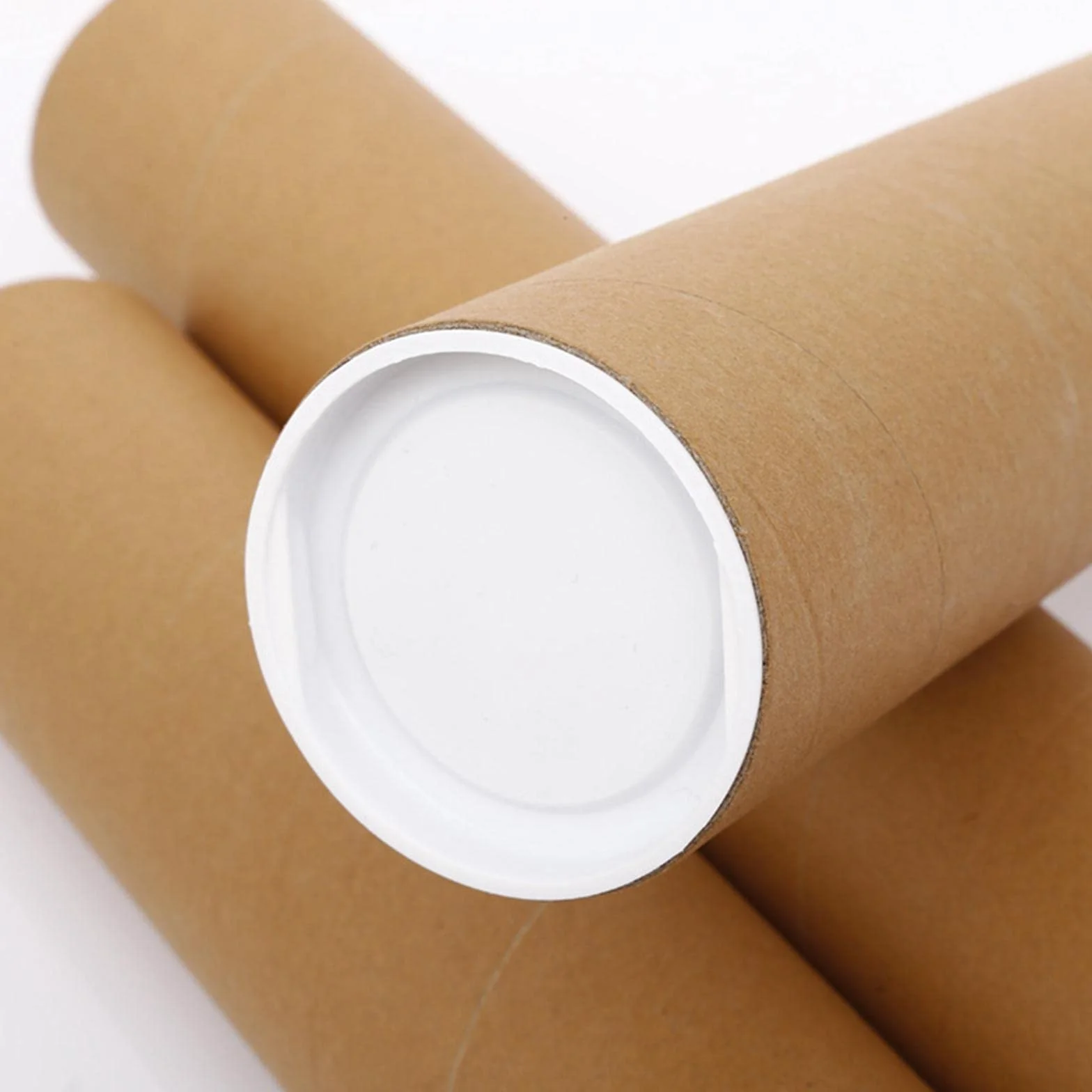 MagiDeal Lange Kartonröhren Große Posterröhren zum für den Versand von Dokumentenpostern, 50CM