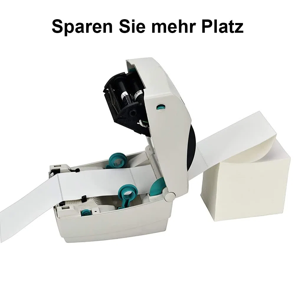 FungLam Thermopapier Versandetiketten, 4x6 DHL Etiketten, (102 x 152 mm 500 Stück) Wasserfester Versandaufkleber, BPA/BPS-frei