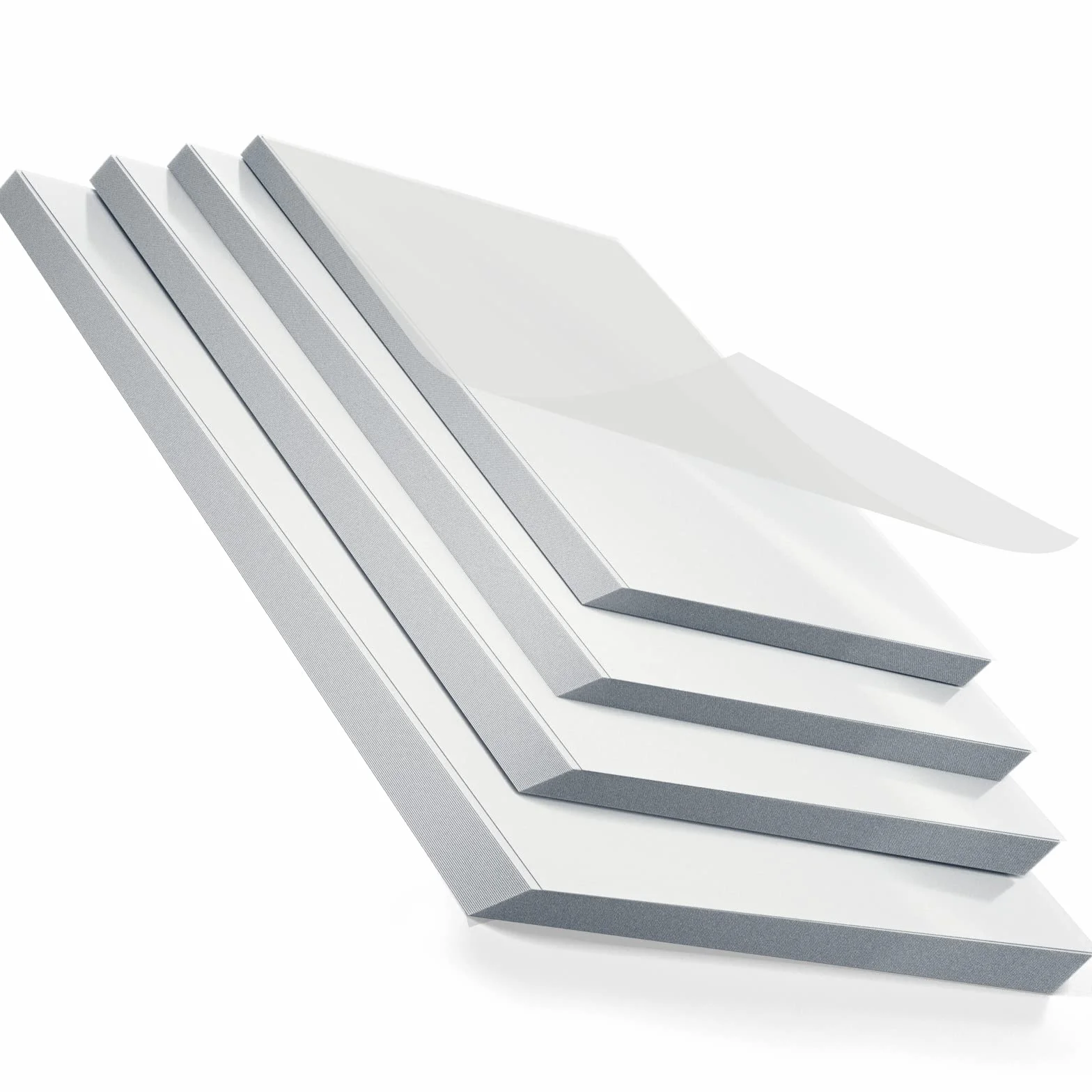 MAXDONE Premium Thermo Laminierfolien, 50 Stück Laminierfolien Transparent für Laminiergerät A3 A4 A5 A6, 3 Mil (80 Mikron) Dicke für Zusätzlichen Schutz