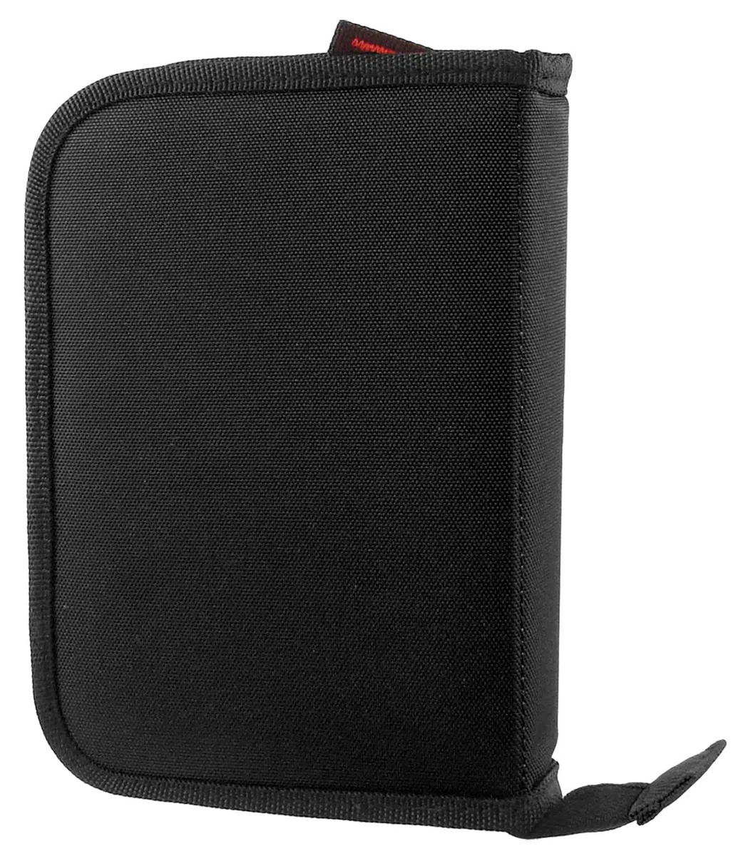 tee-uu DRIVE Organizer DIN A6 (rot und schwarz) (schwarz)