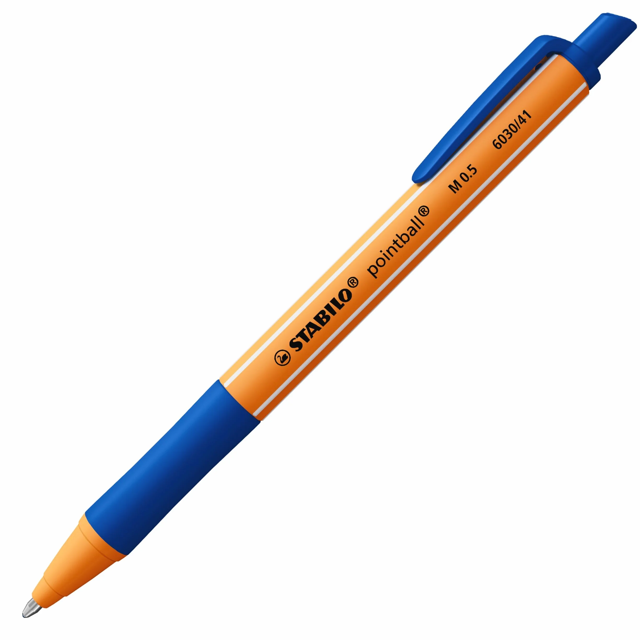 STABILO - Druck-Kugelschreiber - pointball - 10er Pack - blau