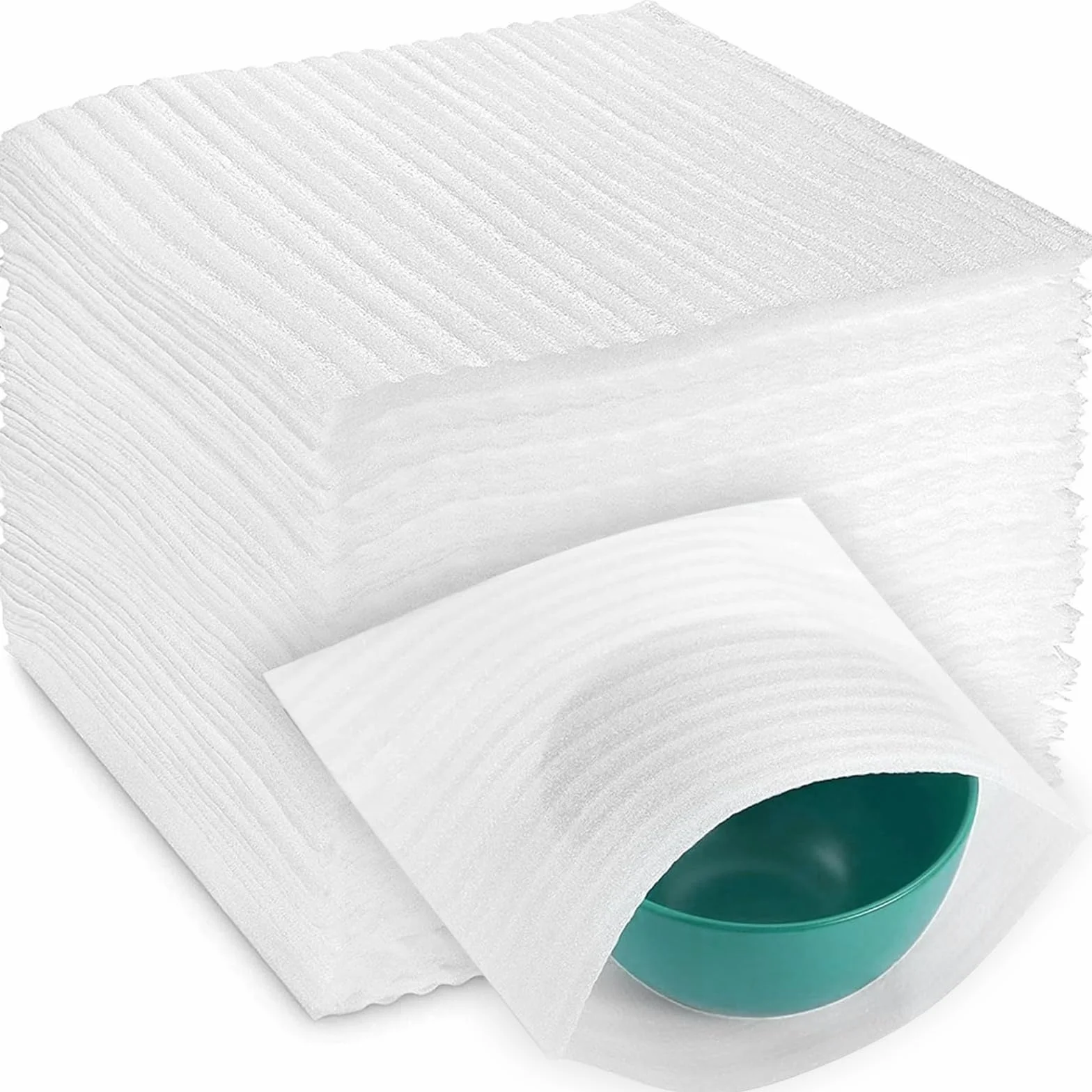 100 Stück 30x30 cm Verpackungsschaum, Schaumstoffverpackung, Verpackungsmaterial, Umzugsverpackung, Schaumstoff Beutel für Umzugskartons, Möbel, Zerbrechliche Gegenstände und Transport