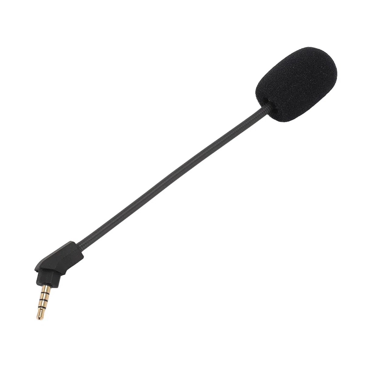 Ersatz Game Mikrofon für Kingston Cloud Revolver/HyperX Cloud Revolver S Gaming Headsets, Gaming Mikrofon mit Geräuschunterdrückung, Vergoldeter 3,5 mm Stecker