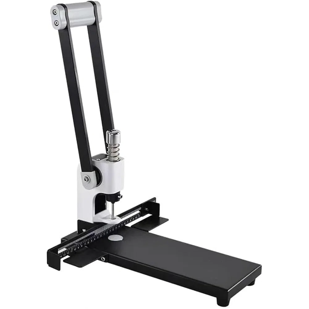 Vielseitiger Einzellocher für den harten Einsatz, Kapazität 300 Blatt, austauschbare Locher 3-8 mm, ideal für Karten, Pappe und Kunstprojekte
