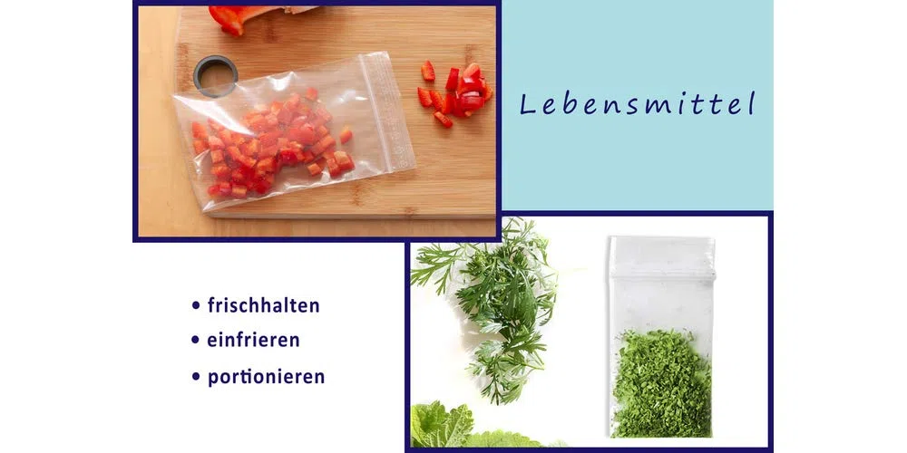 kleine Druckverschlussbeutel 50my Set 300 Tüten je 100 Stück 60x80 | 100x150 | 180x250 je 100 Stück Zip-Beutel wiederverschließbar Einwegtüten wasserdicht