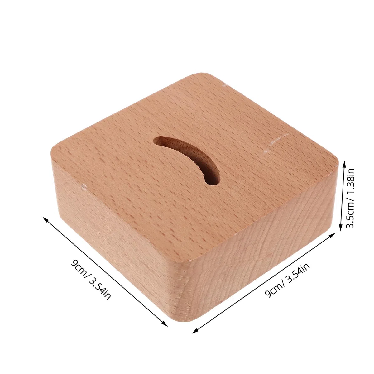 Gatuida Schuhlöffelhalter Schuhlöffel 9X9X3,5cm für Kleiderschrank und Flur Schuhanzieherständer