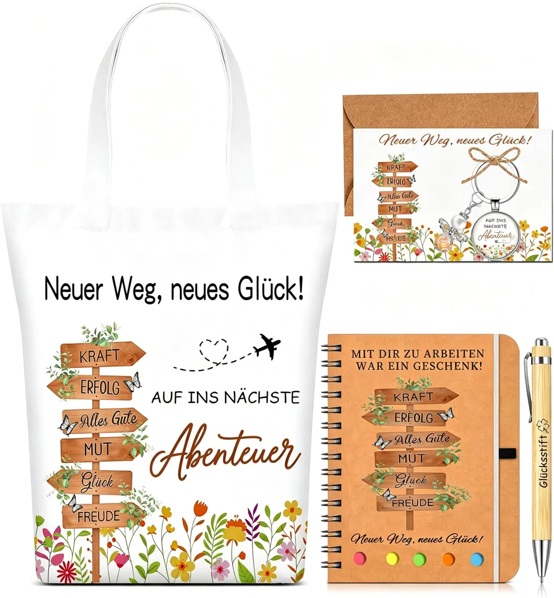 Abschiedsgeschenk Kollegen Kollegin Jobwechsel, 6 Stück Kollegin Abschiedsgeschenk Abschiedsgeschenke für Kollegen, Abschied Kollegin Kollege Dankeschön Geschenke Kleine Geschenke Kollegen Weihnachten