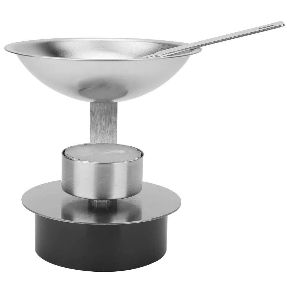 Wachssiegel Kit, Metall Wachsschmelzlöffel mit Siegellackstiften zum Schmelzen von Wachssiegelperlen, ideal für Hochzeitskarten Einladungen Briefe und kreative Bastelprojekte