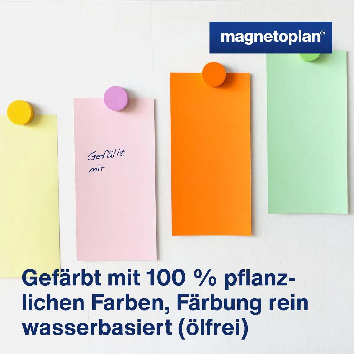 magnetoplan Moderationskarten, rechteckig | BxH 200x100 mm | 500 Stück | Kommunikationskarten in rosa | Für Meetings und Präsentationen | FSC-zertifiziert