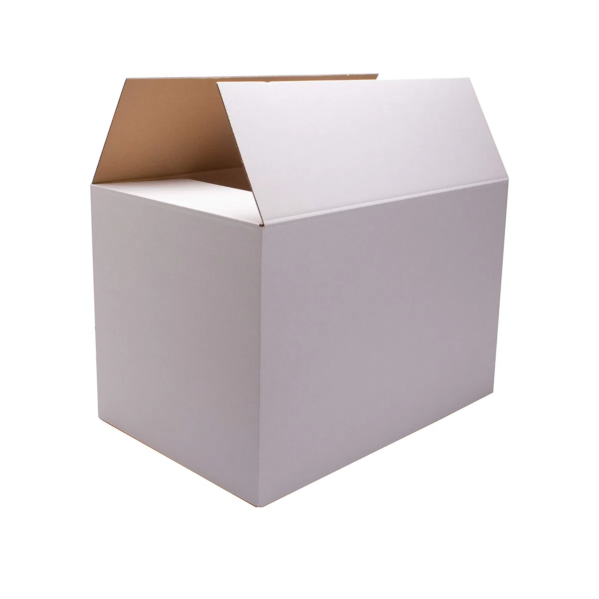 Faltkarton 600x400x400 mm 2-wellig weiß Karton Schachtel Versandkarton Paketversand 20 Stück