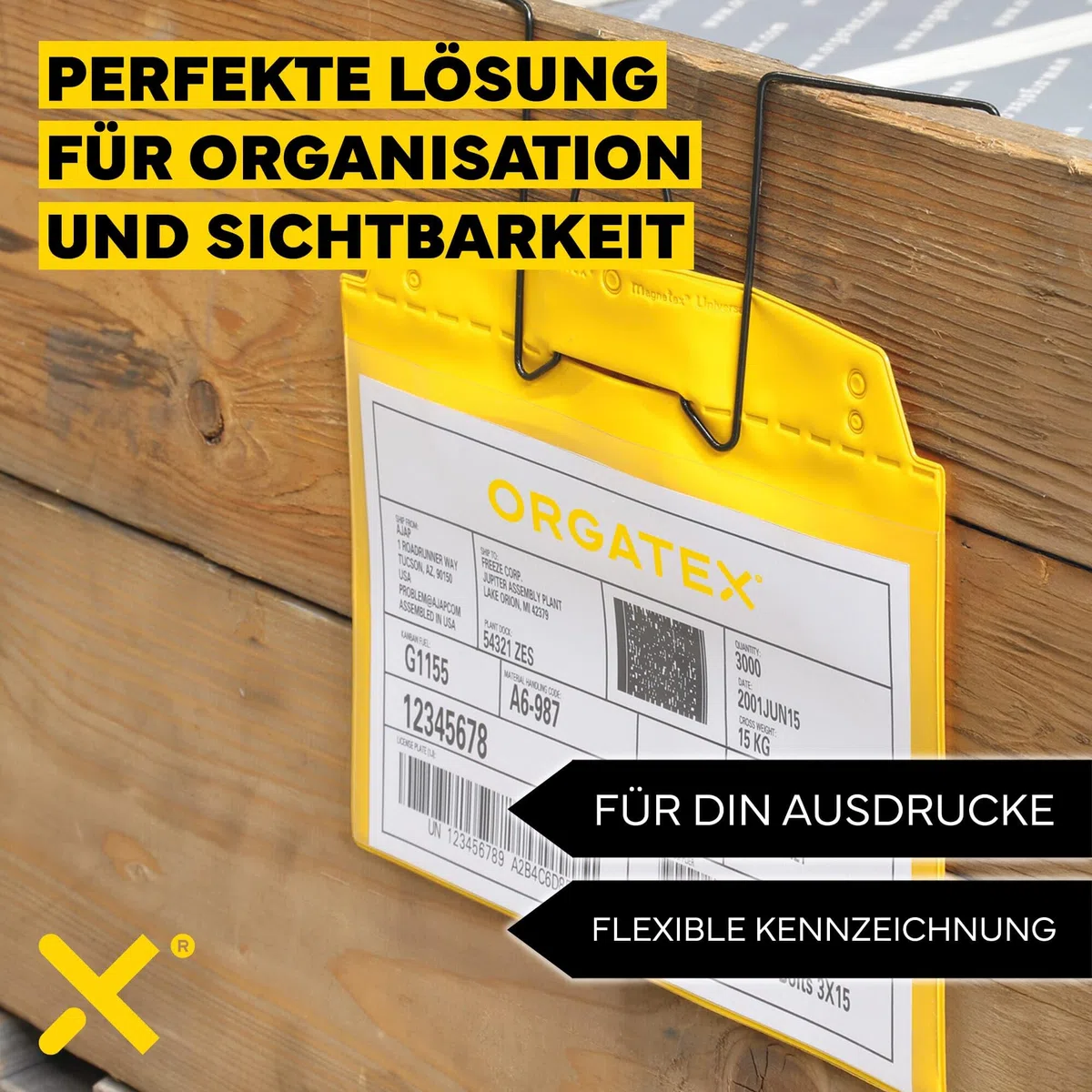 Sichttasche DIN A6 quer | Schutzhülle, Dokumentenhülle | Weich-PVC Dokumententasche | Sichttasche zum Anhängen, Dokumentenmappe, ideal für Farbleitsysteme | 10er Pack, Hellgrau