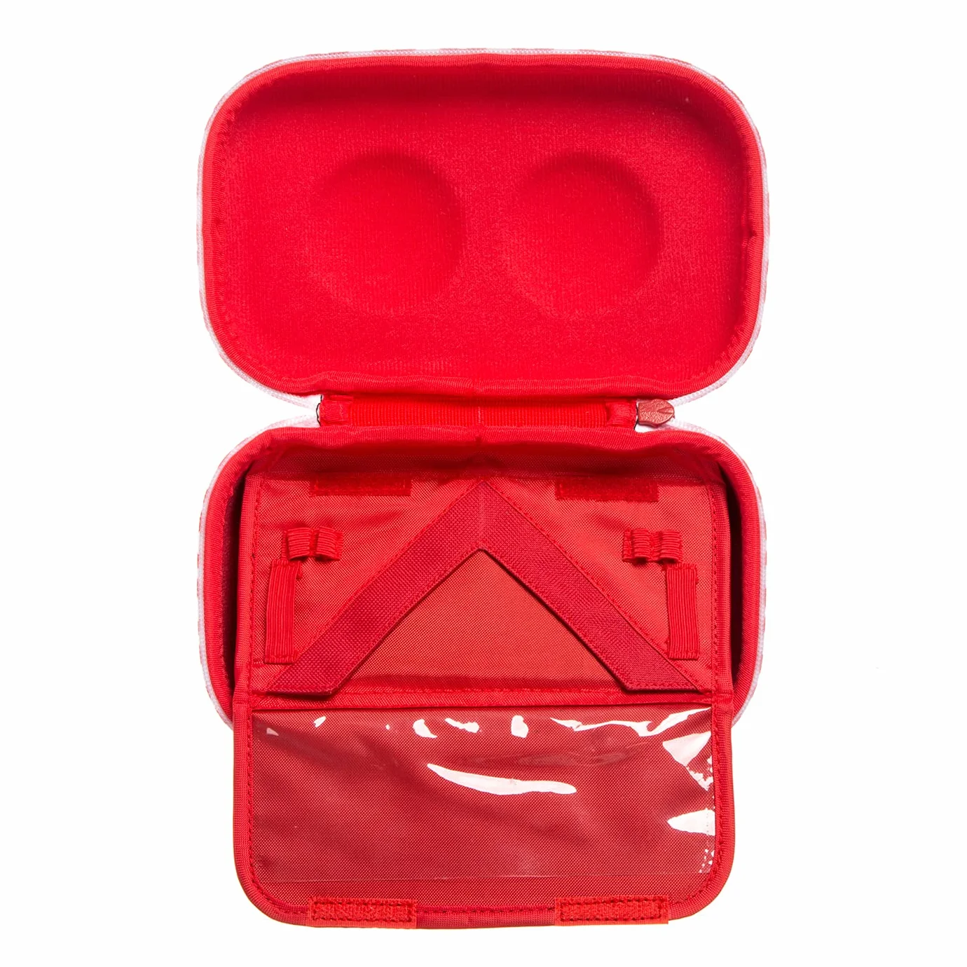 ZIPIT Wildlings Federmäppchen für Jungen, Großes Mäppchen für die Schule, Organizer-Etui für Kinder, Federmappe Schwarz