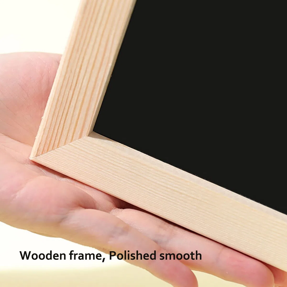 Magnetisches Tafelschild Mit Holzrahmen, Doppelseitige Tafel, Hängende Kreidetafel Für Küche, Geschäft, Restaurantmenü, Hochzeit (Size : 40 x 60 m)