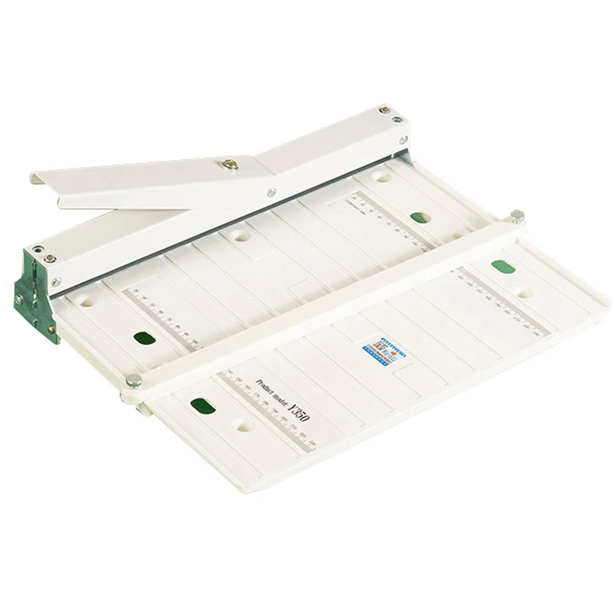 Manuelle Falzmaschine für A4/A3-Papier, präzise Anpassung mit Doppelskala, 0,8 mm Faltentiefe für Zuhause, Büro und Studenten