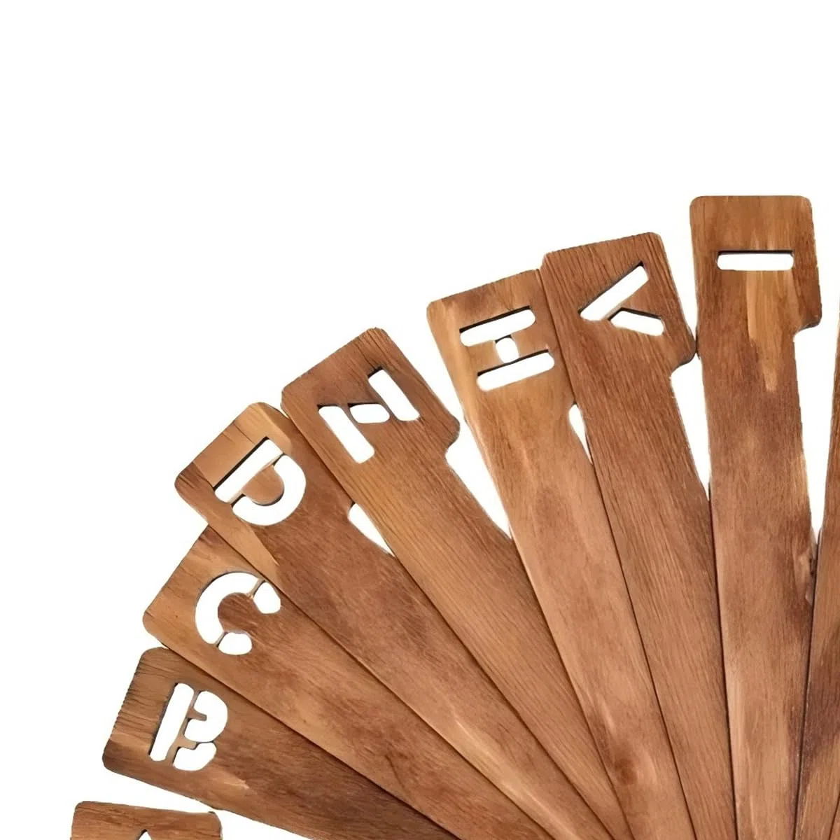 26 Stück A-Z Schallplattenteiler, Holzteiler-Registerkarten, alphabetische Aufbewahrung, horizontale und vertikale Schallplattenhalter-Organizer-Anleitungen
