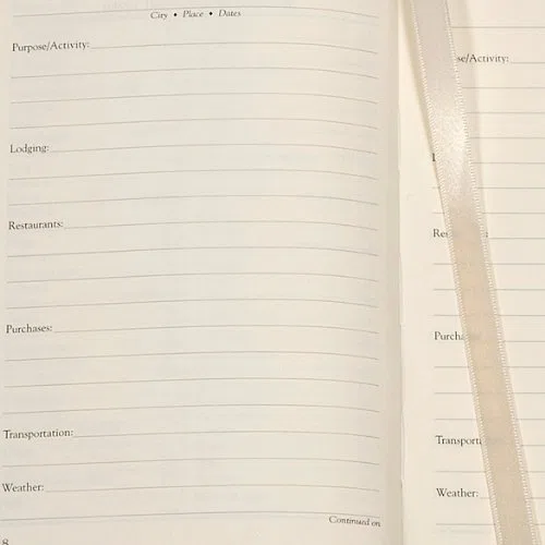 World Travel Journal, echtes Kalbsleder Leder, 15,2 cm grün