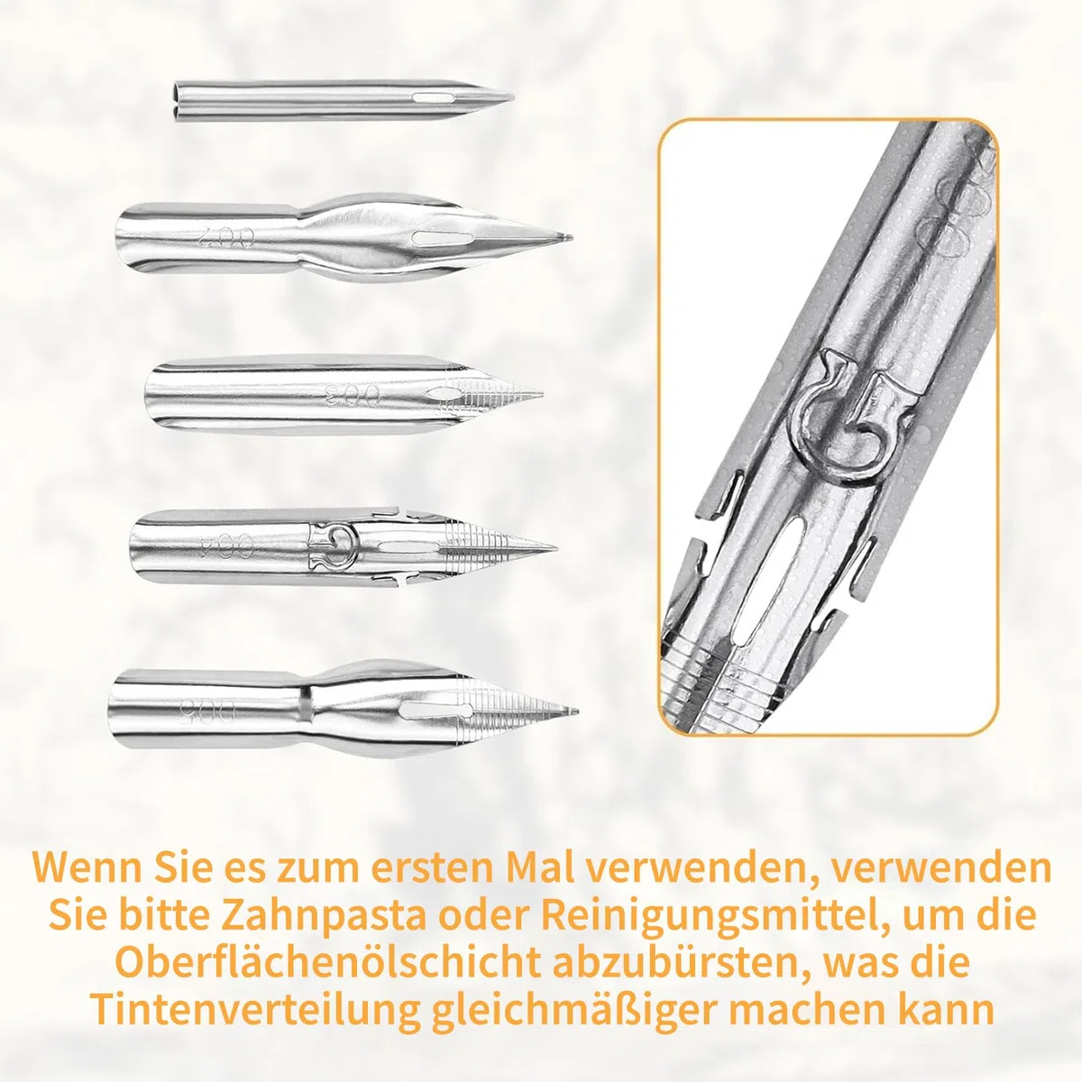 G-Pen Tintenfeder Edelstahl Zeichen-Comic-Stiftfeder,11-teiliges Comic-Stiftfeder-Set,Dip-Pen-Federhalter mit Comic-Stiftfeder, Kalligraphie-Zeichenstifthalter aus Holz mit Edelstahl-Stiftfeder