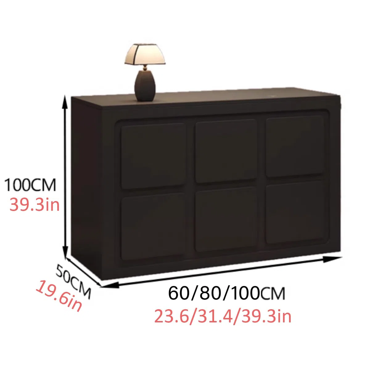Empfangstheke, Thekenschreibtisch mit Abschließbaren Schubladen und Lagerschränken, Kassentheke Aus Holz, Einzelhandelskasse für Lobby, Salon, Zuhause, Büroschreibtisch(Beige,23.6in/60cm)