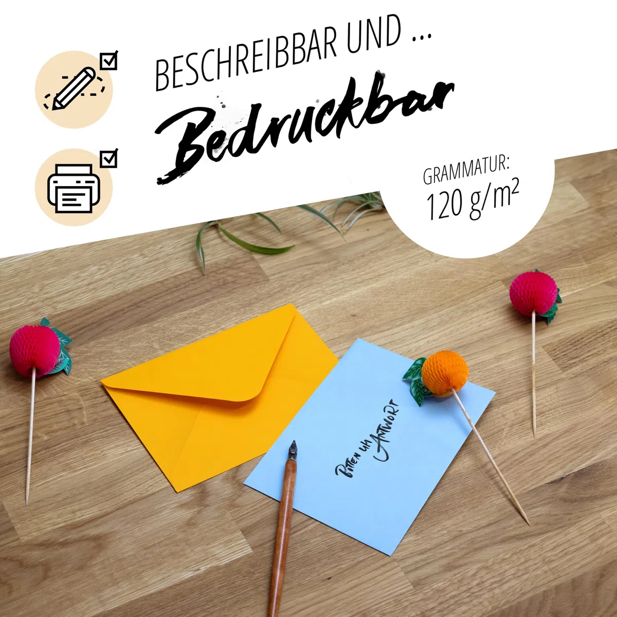 Japun – 50 farbige Briefumschläge im Set (2 x 25 Farben) aus Papier, Kuvert, Umschlag ohne Fenster - din C6-162 x 114 mm - 120 g/m² - bunt