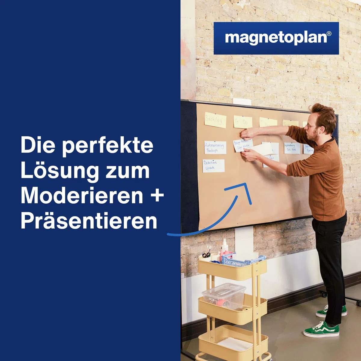 magnetoplan Moderationskarten, rechteckig | BxH 200x100 mm | 500 Stück | Kommunikationskarten in rosa | Für Meetings und Präsentationen | FSC-zertifiziert