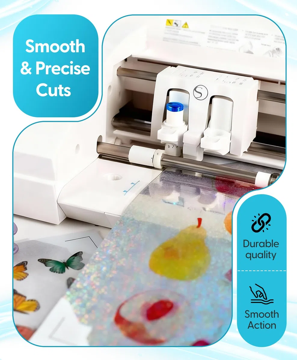 Silhouette America SILH-BLADE-PREM SIL Premium Messer für hobbyplotter mit bis zu dreifacher Lebendauer für Schneideplotter, Weiß