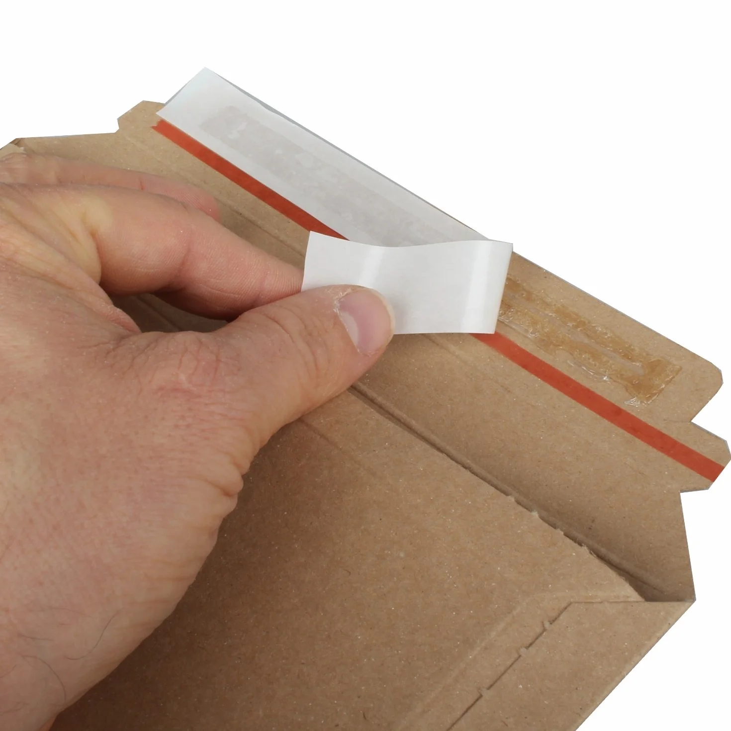 50 x Kraftmax Premium Verpackung/Versandtaschen - Frustfreie Versandtasche aus Pappkarton - DIN A5-23,5 x 18 cm