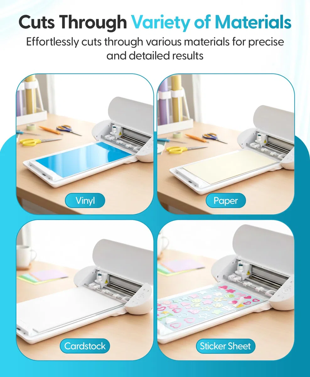 Silhouette America SILH-BLADE-PREM SIL Premium Messer für hobbyplotter mit bis zu dreifacher Lebendauer für Schneideplotter, Weiß