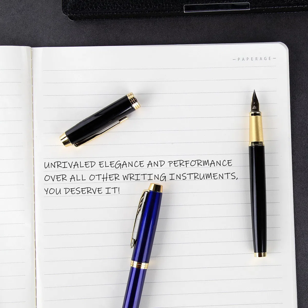 Füllstift Feinpunkt glatte Schreibstifte für Journaling Fancy Stifte mit Geschenkkoffer 8 schwarze Tintenpatronen ein EF-Spitze eine Tinte konvertieren schöne Stift Schriftsteller Geschenke (Rot)