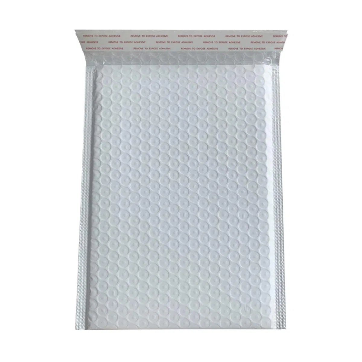 Kleine gepolsterte Umschläge, selbstverschließend, gemischte Pakettaschen, farbige Blasen, 50 Stück, selbstklebend, Weiß, 15 x 18 cm