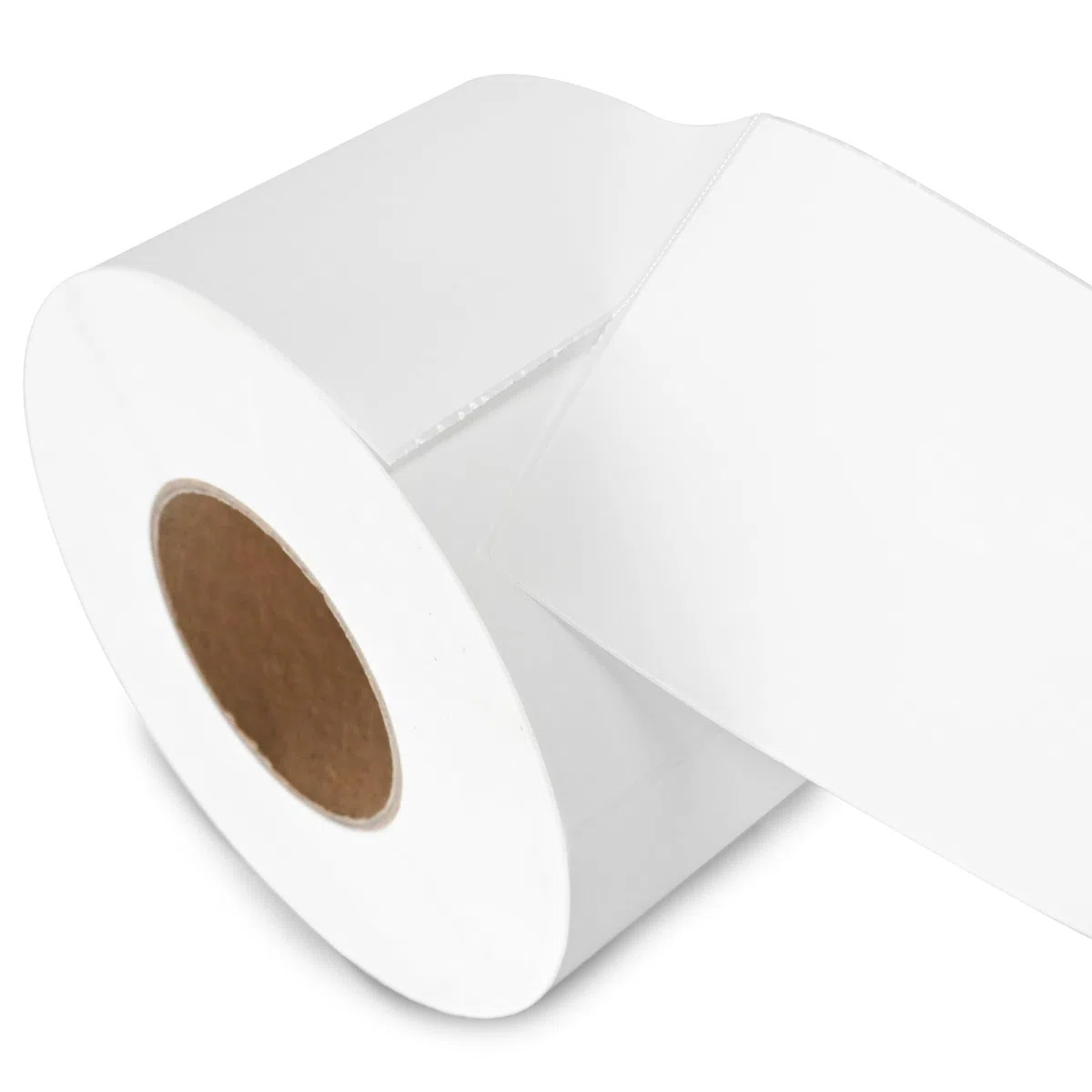 L LIKED Thermo-Etiketten, 10,2 x 15,2 cm, perforiert, industrielle Thermo-Versand-Etiketten mit 7,6 cm Kern, 4000 Stück