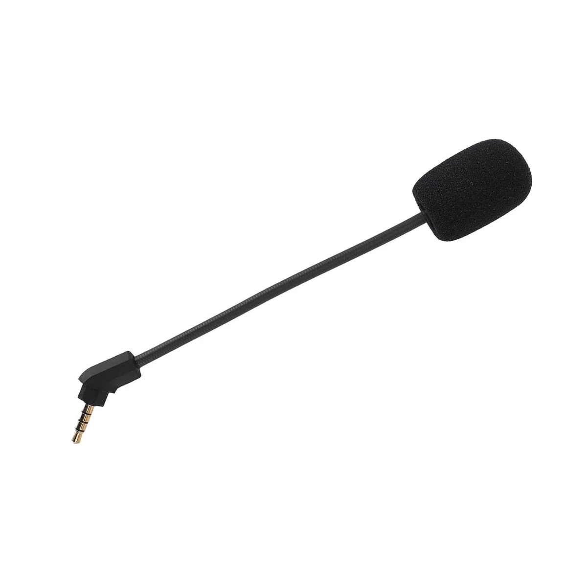 Ersatz Game Mikrofon für Kingston Cloud Revolver/HyperX Cloud Revolver S Gaming Headsets, Gaming Mikrofon mit Geräuschunterdrückung, Vergoldeter 3,5 mm Stecker