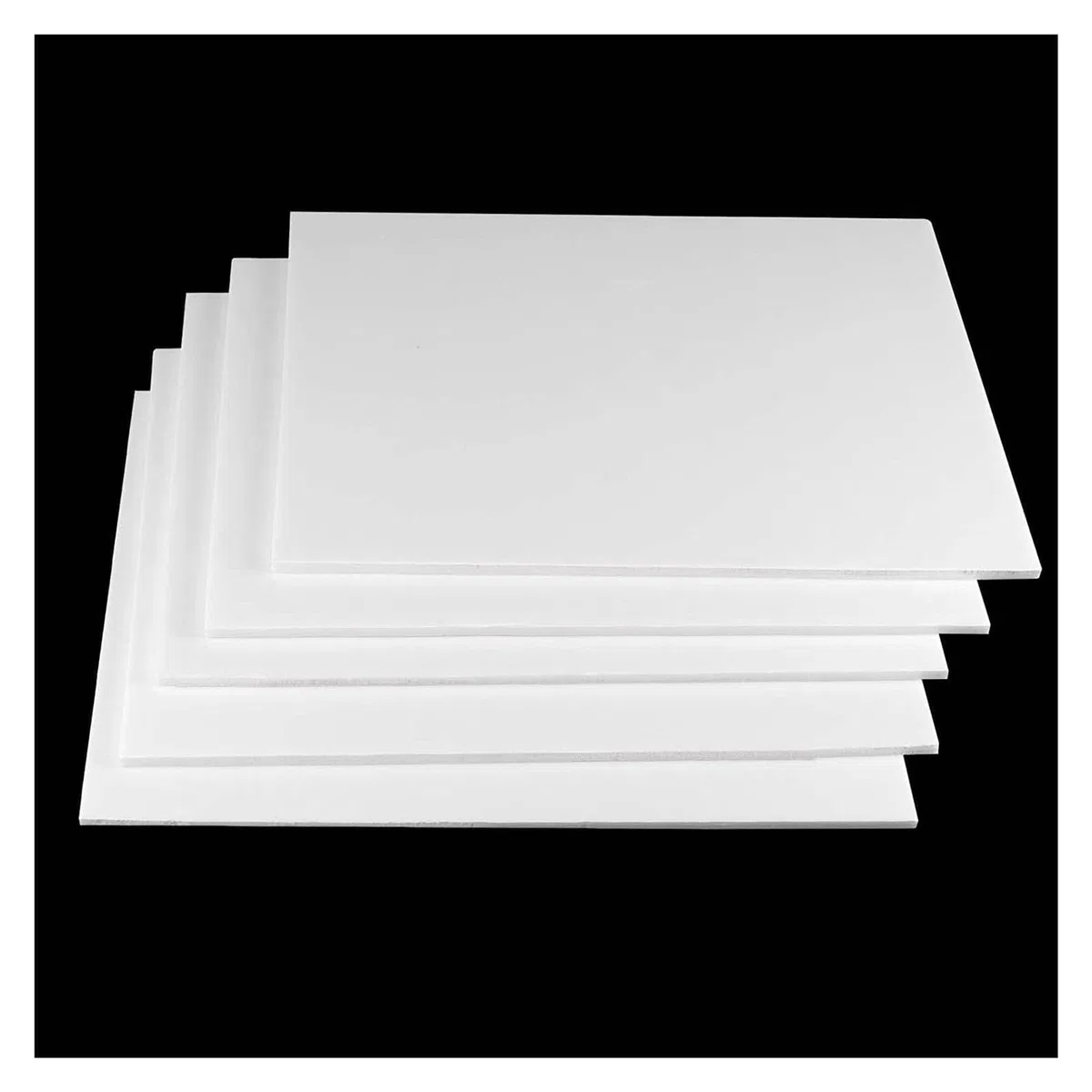 30er-Pack weiße Schaumstoffplatten, 300 x 400 x 5 mm dicke Polystyrol-Passepartoutplatten, weiße Poster-Schaumstoffplatten for Heimwerkerarbeiten, Handarbeiten, Modellieren, Fotomontage