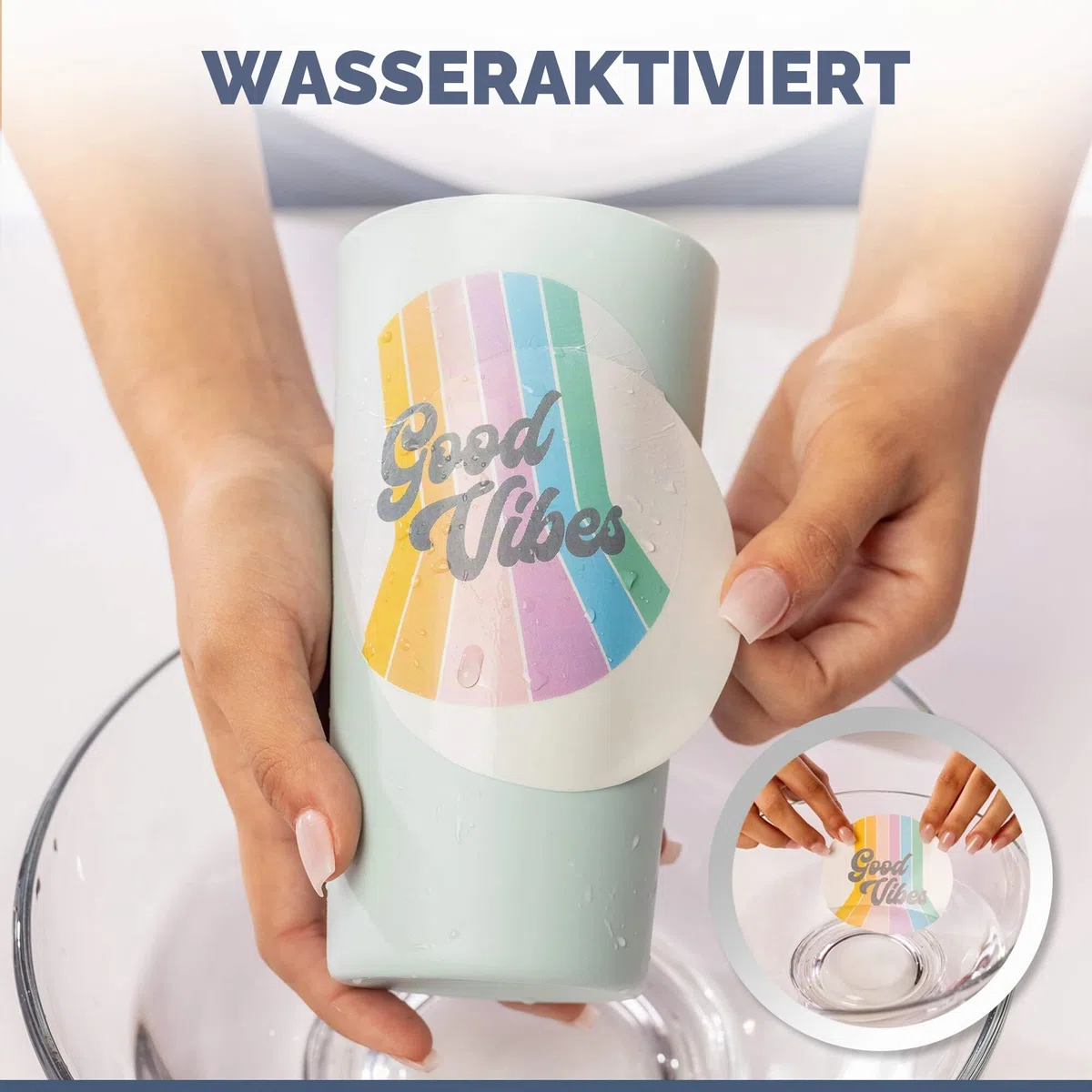 Hayes Paper, Wasserschiebefolie, Aufkleberpapier, TINTENSTRAHL TRANSPARENT, 20 Seiten Erstklassiges Waterslide Wassertransferpapier, Durchsichtig, Bedruckbare Decalfolie, Klebefolie, A4-Größe