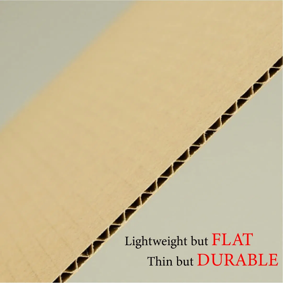 Wellpappe, Premium-Wellpappe, Braun, Kraftpapier, Trennblätter, flach für Versand, Versand, DIY-Dekor und Basteln. (22,9 x 30,5 cm, 50 Stück)