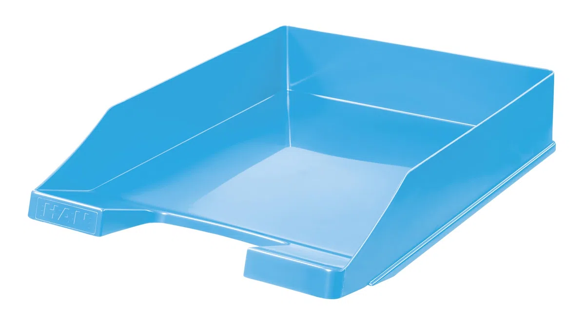HAN 1027-X Briefablage Klassik, DIN A4/C4, stapelbar, stabil, modern (Sortiert | Trendfarben, 5er Pack)