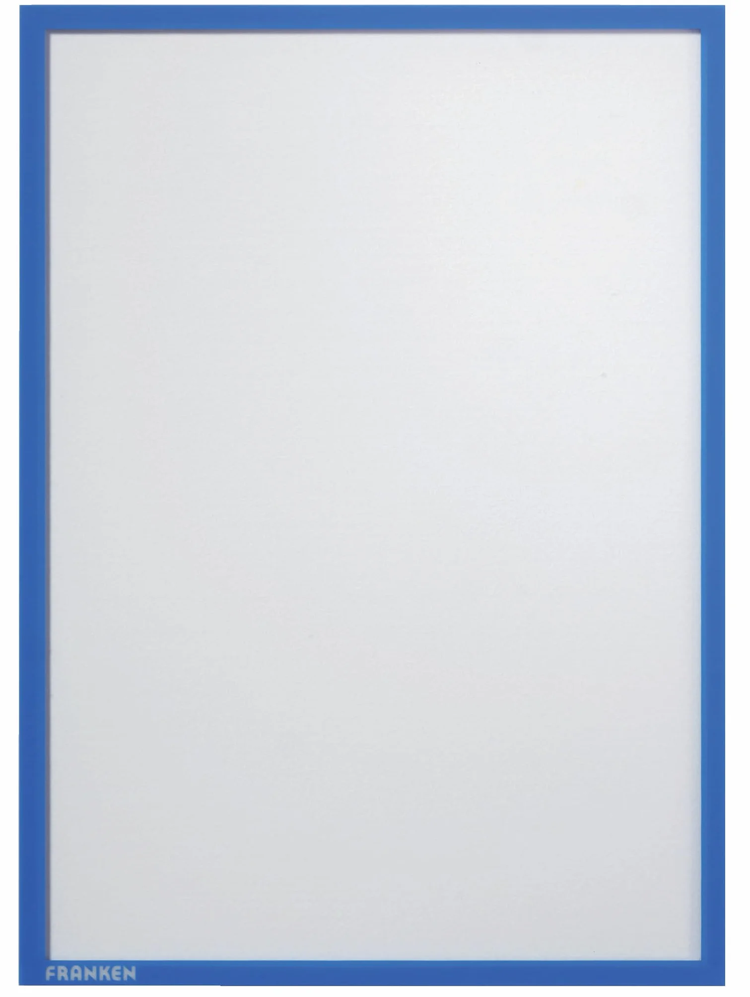 FRANKEN Dokumentenhalter Frame It X-tra!Line, DIN A4, magnetisch, 5 Stück, blau, ITSA4M/5 03