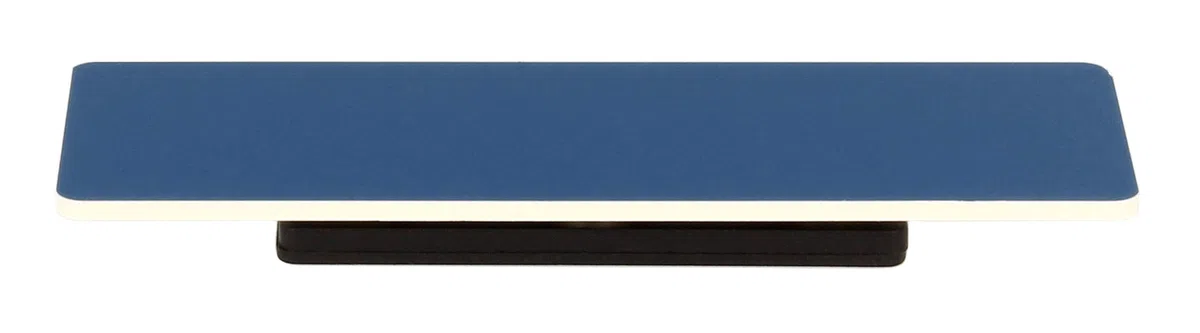 ExcelMark Namensschild, blanko, mit magnetischer Rückseite, 2,5 x 7,6 cm 25 Pack - Blue