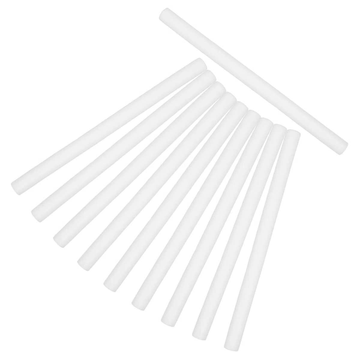 Lurrose Schaumstoff Einsatzstäbe Effiziente Polsterung und Schutz 10 Stück aus Weißem Epe Schaumstoff 4cm Durchmesser für Verpackung und Logistik