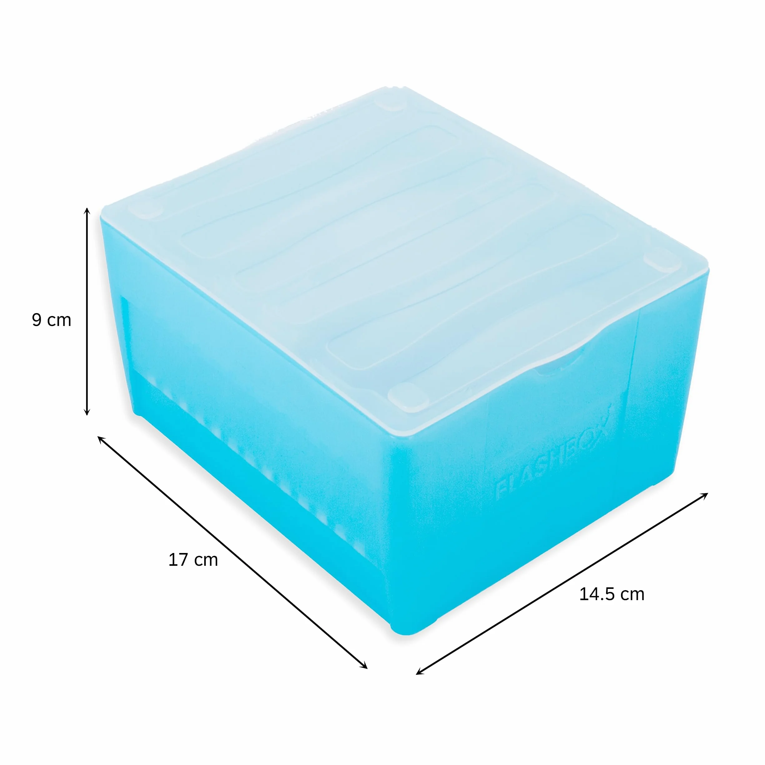 Oxford Flashbox, Box zum Aufbewahren, Überarbeiten und Scannen von Karteikarten 2.0 (7,5 x 12,5 cm)